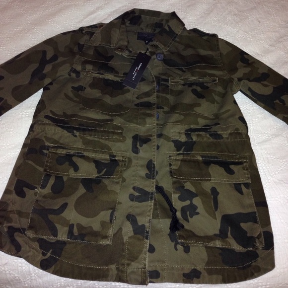 Romeo & Juliet Couture Camo Jacket 100% Cotton! - Picture 5 of 8